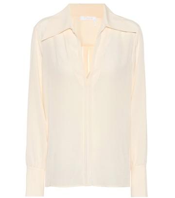 Chlo Silk Crêpe Di Chine Blouse