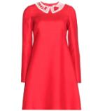 Valentino Wool And Silk-blend Crepe Dress
