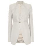 Rick Owens Cotton And Silk Blazer