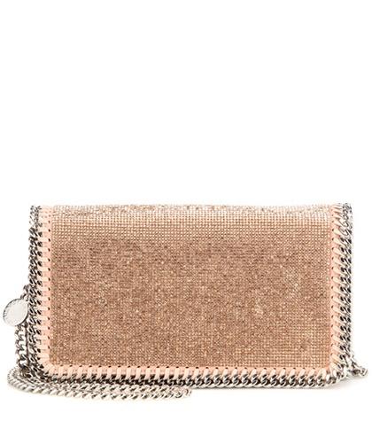 J Brand Falabella Crystal-embellished Shoulder Bag