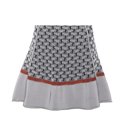 Chlo Jacquard Knit Miniskirt