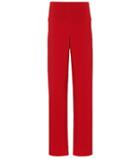 Christian Louboutin Jersey High-rise Wide-leg Pants