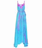 Anna Kosturova Silk Wrap Dress