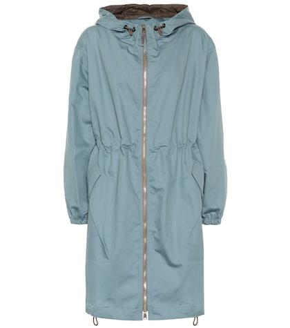 Brunello Cucinelli Cotton And Silk Parka