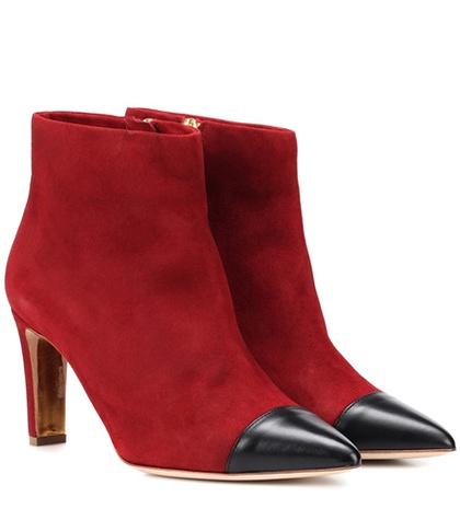 Rupert Sanderson Warrior Suede Ankle Boots