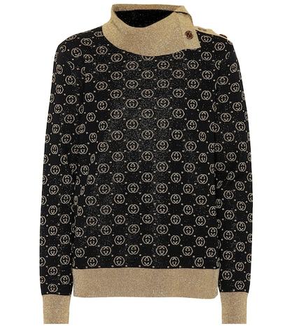 Gucci Metallic Wool-blend Sweater