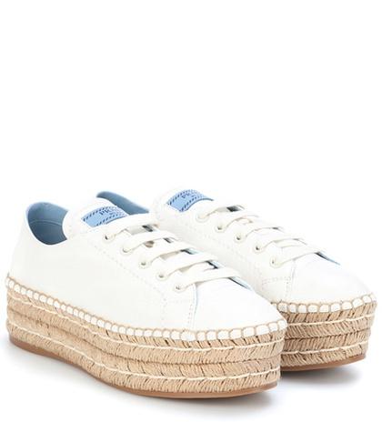 Stella Mccartney Platform Leather Sneakers