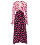 Proenza Schouler Floral-printed Silk Midi Dress