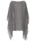 Gucci Linen-blend Poncho