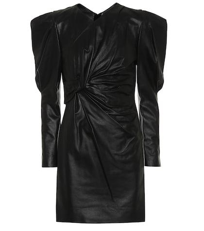 Isabel Marant Cobe Leather Minidress