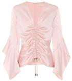 Chlo Satin Blouse