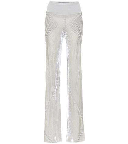 Rick Owens Silk-blend Velvet Pants