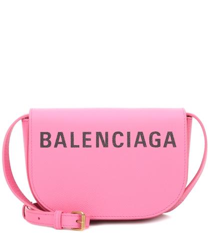 Moncler Ville Day Leather Shoulder Bag