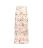 A.p.c. Floral-printed Silk Skirt