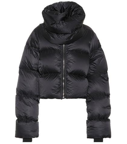 Rick Owens Funnel-neck Puffer Coat