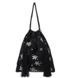 Attico Tasselled Satin Pouch