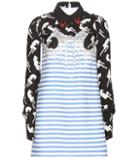 Miu Miu Embellished Printed Dress