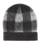 Balenciaga Plaid Wool-blend Hat
