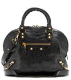 Balenciaga Giant 12 Leather Bowling Bag