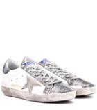 Fendi Superstar Leather Sneakers