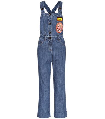 Miu Miu Embellished Overalls