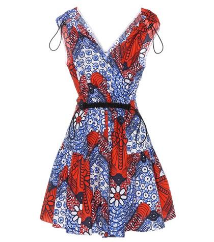 Stella Mccartney Printed Cotton Minidress
