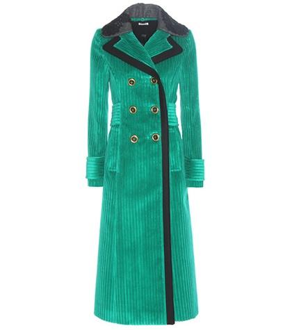 Miu Miu Cotton Corduroy Coat