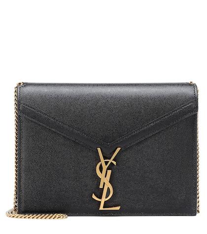 Saint Laurent Cassandra Leather Shoulder Bag