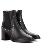 Jimmy Choo Burrow 65 Leather Ankle Boots