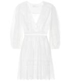 Zimmermann Kali Embroidered Cotton Dress