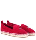 Loro Piana My Charms Suede Espadrilles