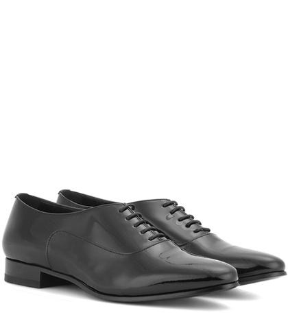 Tomas Maier Lulu 20 Patent Leather Oxford Shoes