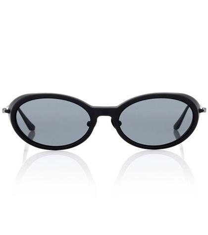 Self-portrait Ansley Oval Sunglasses