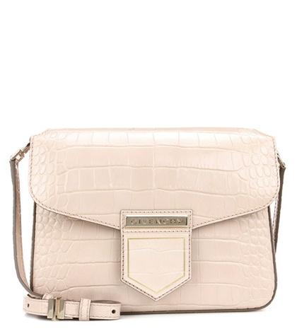 Christopher Kane Nobile Small Embossed Leather Shoulder Bag