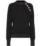 Balmain Wool And Cashmere-blend Sweater
