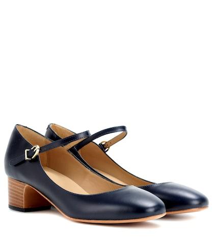 Valentino Garavani Victoria Leather Mary Jane Pumps