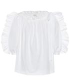 See By Chlo Ruffled Cotton Shirt