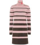 Prada Metallic Wool-blend Sweater Dress