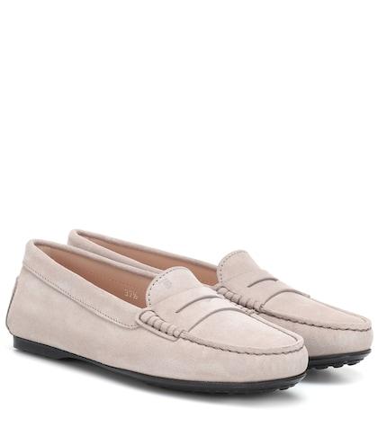 Tod's Gommino City Suede Loafers