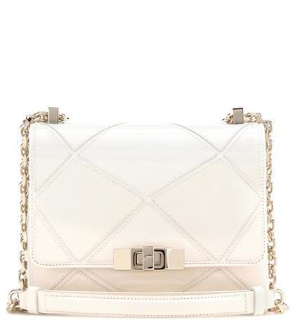 Roger Vivier Prismick Micro Patent Leather Shoulder Bag