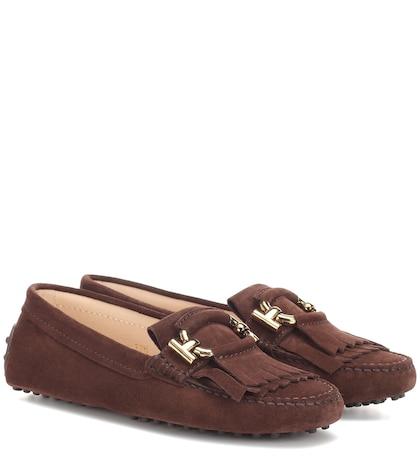 7 For All Mankind Gommino Suede Loafers
