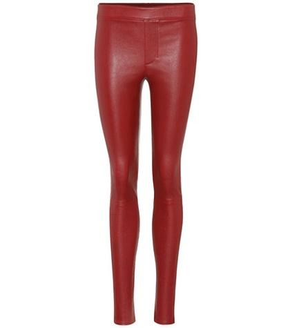 Dolce & Gabbana Leather Trousers