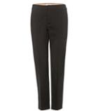 Chlo Cropped Wool Trousers