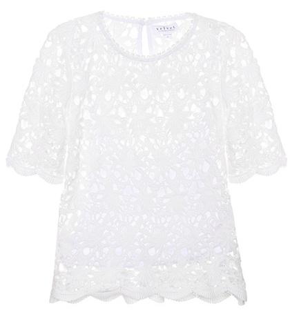 Velvet Kaylee Cotton Lace Top