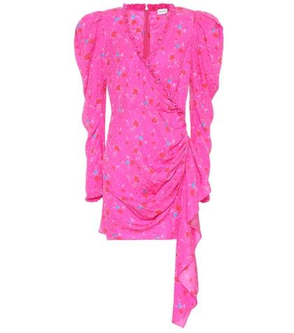 Magda Butrym Carlton Floral Silk Minidress