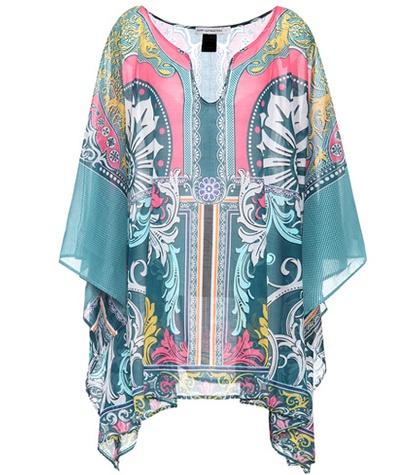 Mary Katrantzou Printed Cotton Kaftan