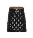 Dolce & Gabbana Quilted Down Miniskirt