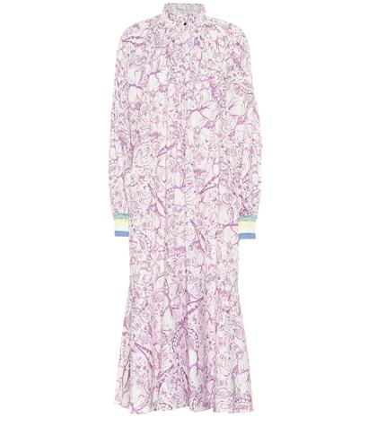 Tibi Floral Crêpe Dress