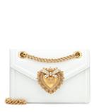 Dolce & Gabbana Mini Devotion Leather Shoulder Bag