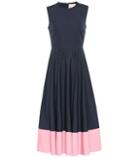 Roksanda Athena Cotton-poplin Midi Dress